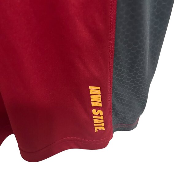 Iowa State Cyclones SS Shirt Mens Size Large Logos Red - Picture 4 of 7
